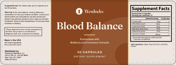 Westlocks Blood Health